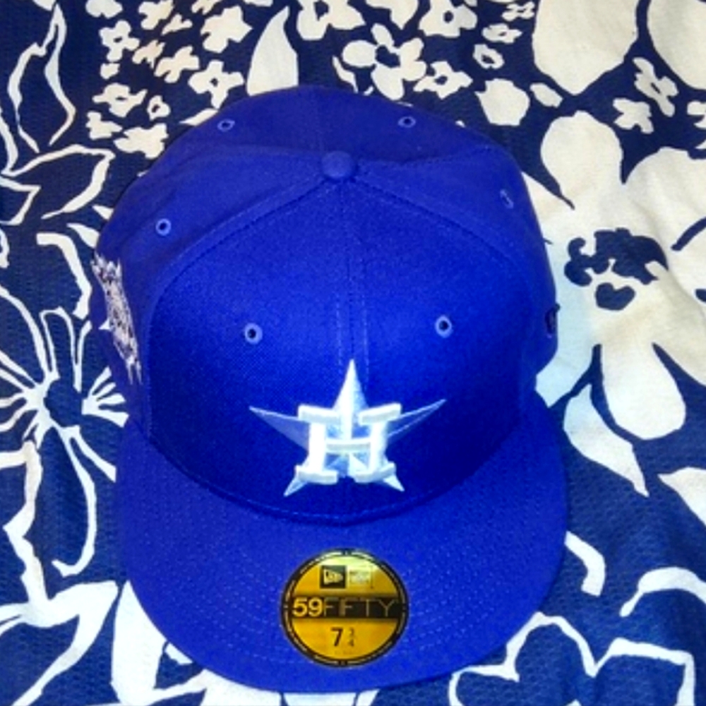 New Era 59fifty Fitted Houston Astros Purple Lavender Undervisor Cap(Deadstock)